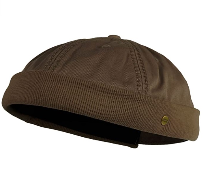 Dockercap Herren Bikermütze heavy stitch washed Lakota Hafenmütze Sommermütze Fischermütze