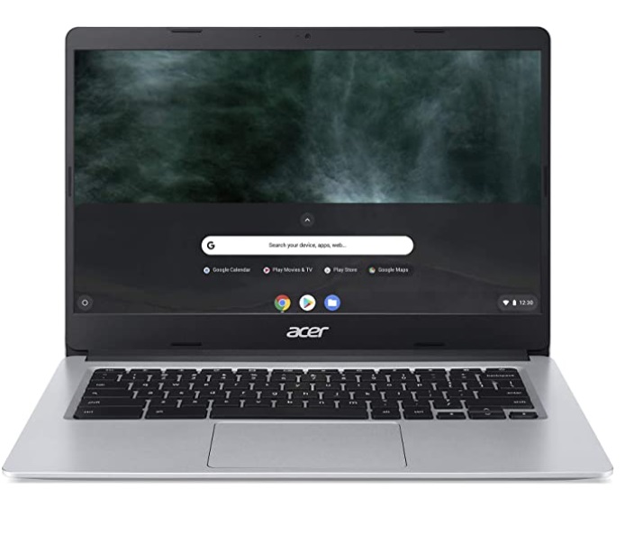 Acer Chromebook 14 Zoll (CB314-1HT-C0UJ) (ChromeOS, Laptop,  FHD Touch-Display, Akkulaufzeit: Bis zu 12,5 Stunden, 4 GB LPDDR4 RAM / 64 GB eMMC, 1,5 Kg leicht, 19,7 mm  dünn)